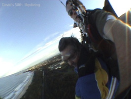 David's 50th: Skydiving